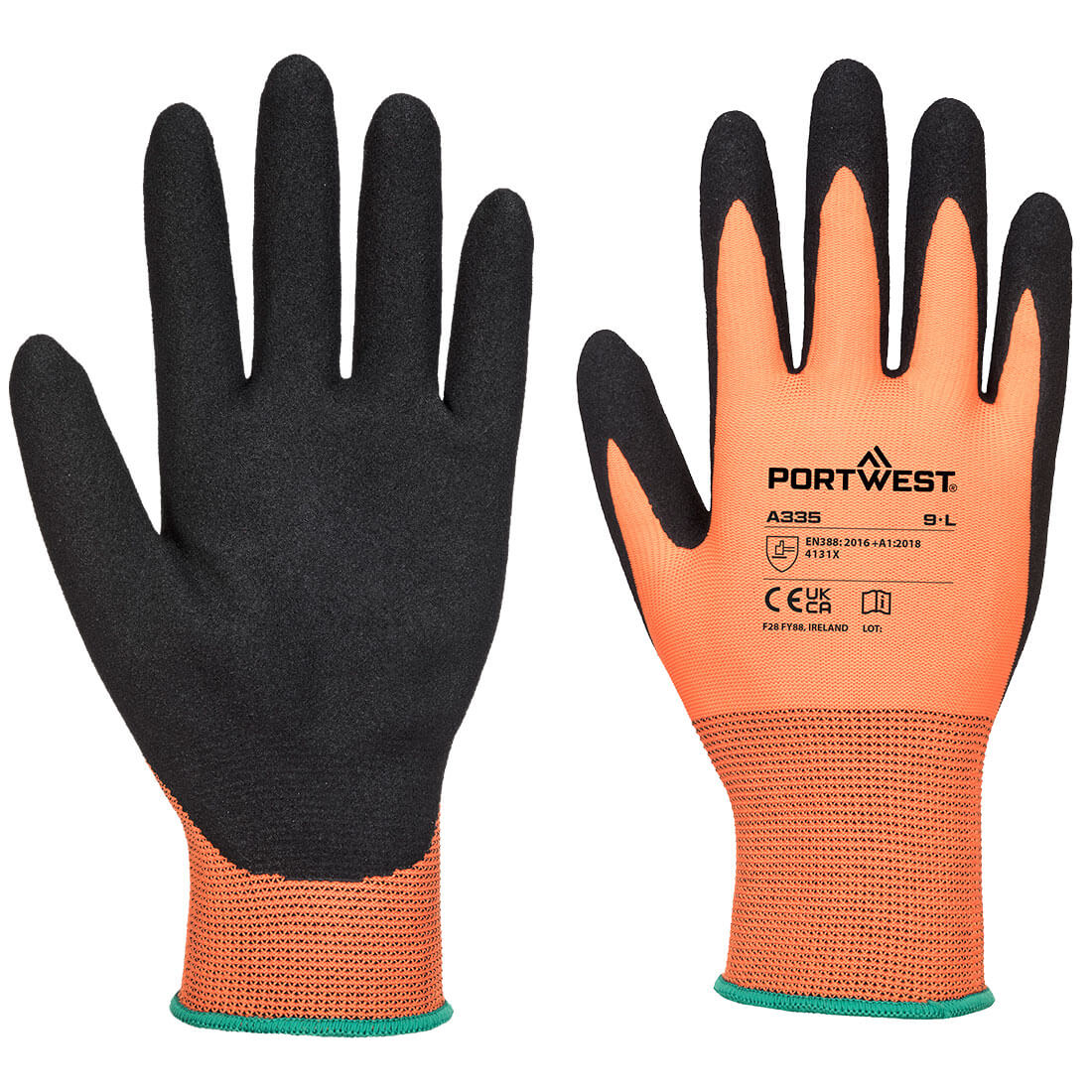 Portwest Grip 15 Nitrile Sandy Glove A335