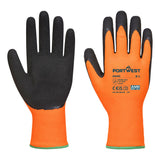 Portwest Grip 13 Latex Foam Hi-Vis Glove A340