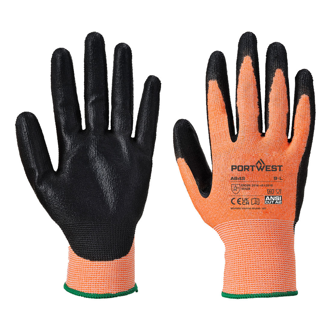 Portwest Cut B13 Nitrile Amber Glove A643