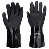 Portwest ESD PVC Chemical Gauntlet A882