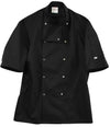 ADC Short Sleeve Coolmax Chefs Jacket AF005 - Black