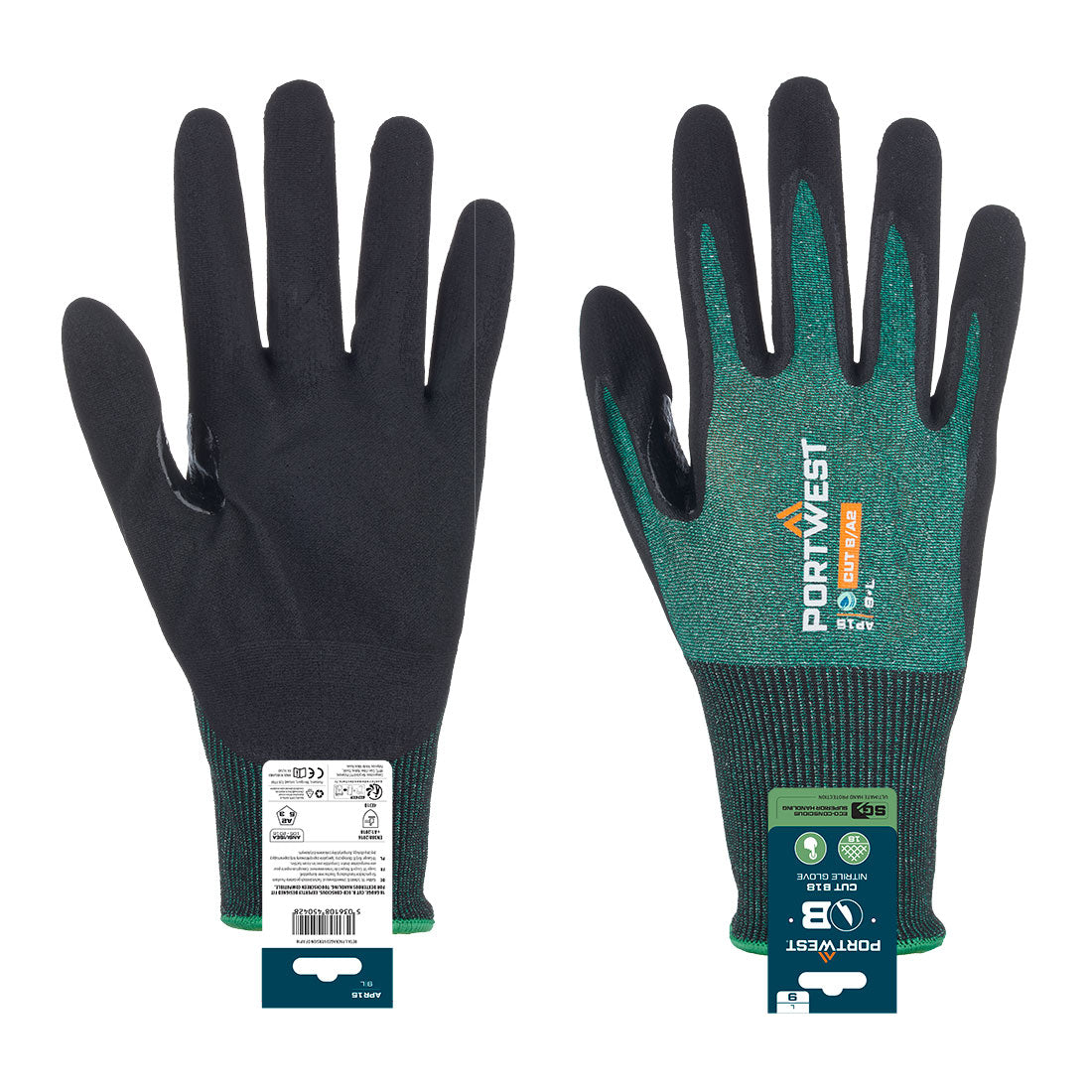Portwest SG Cut B18 Nitrile Glove (Retail) APR15