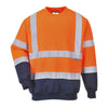 Portwest Hi-Vis Contrast Sweatshirt B306
