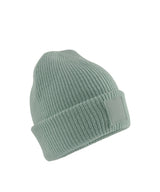Beechfield Kids deep cuffed tonal patch beanie B336B