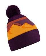 Beechfield Mountain peaks pom pom beanie B395R