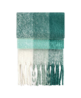Beechfield Fluffy check scarf B494R