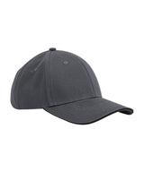 Beechfield EarthAware® classic organic cotton 6-panel cap – sandwich peak B820C