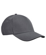 Beechfield EarthAware® classic organic cotton 5-panel cap – sandwich peak B825C