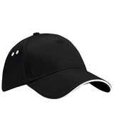 Beechfield Ultimate 5-panel cap - sandwich peak BC15C