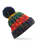 Beechfield Corkscrew pom pom beanie BC486