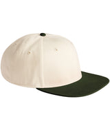Beechfield Contrast flat peak 6-panel cap BC662