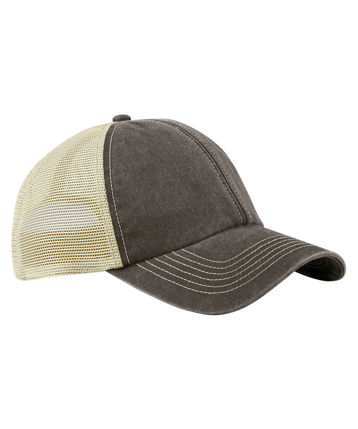Beechfield 6-panel vintage trucker BC672