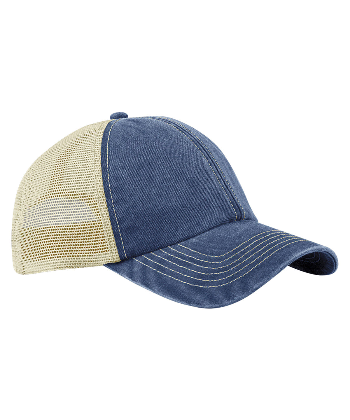 Beechfield 6-panel vintage trucker BC672