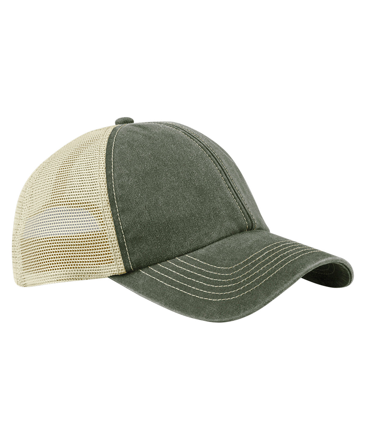Beechfield 6-panel vintage trucker BC672