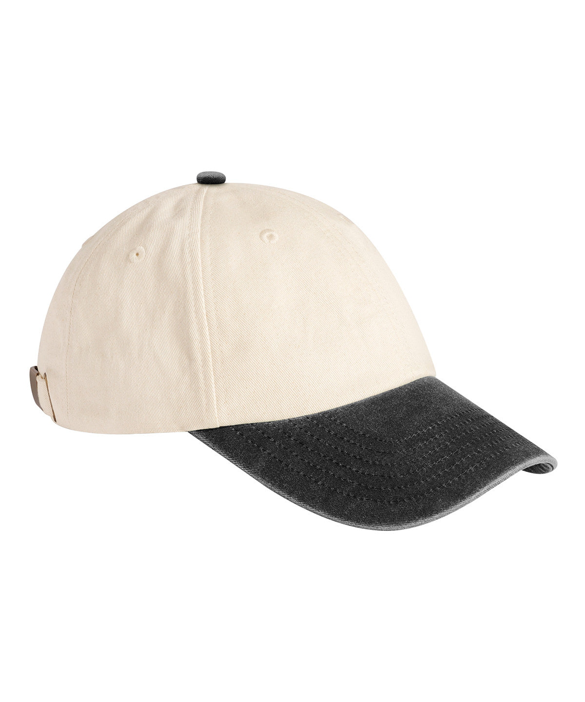 Beechfield Contrast peak low-profile vintage cap BC673