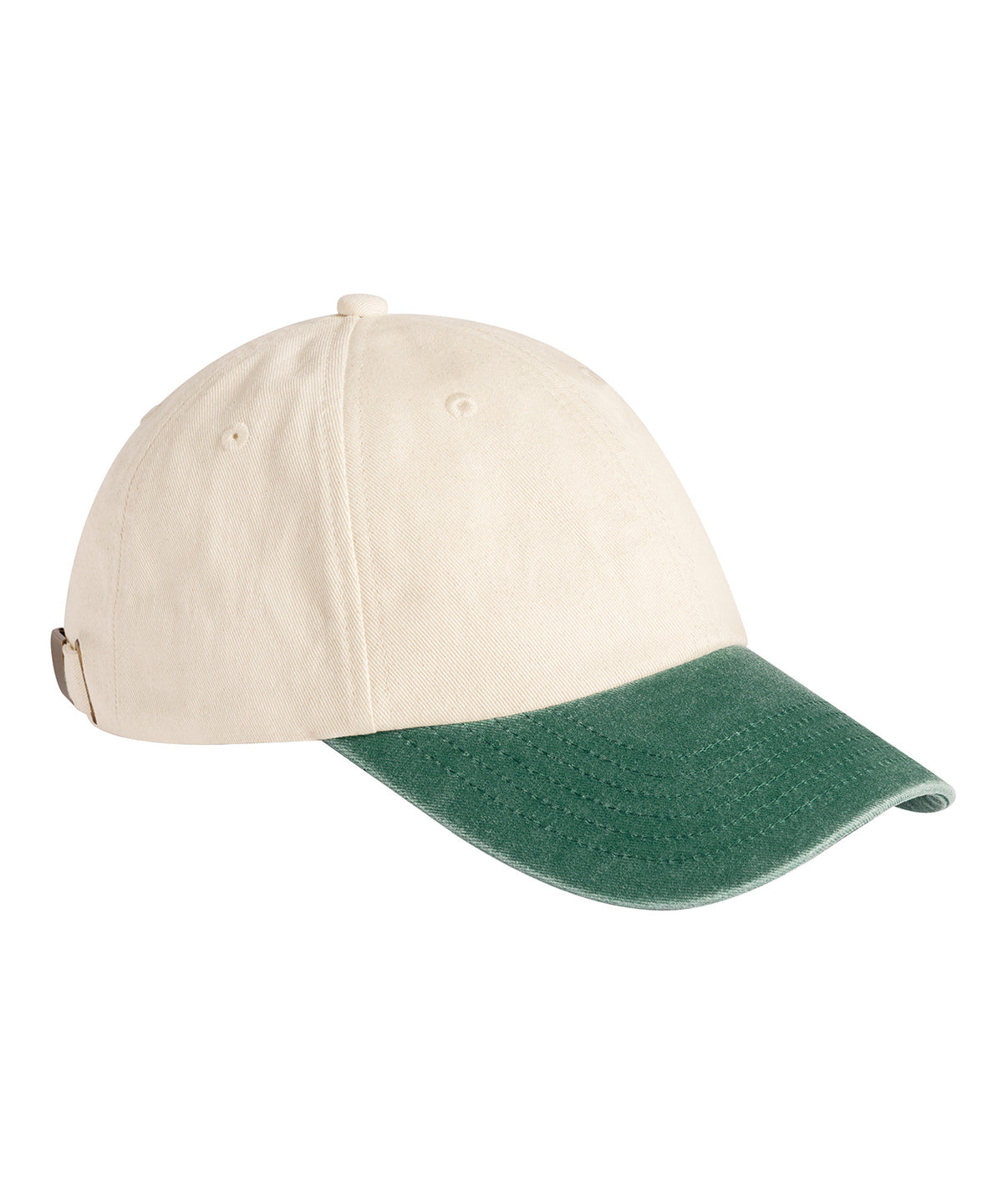 Beechfield Contrast peak low-profile vintage cap BC673