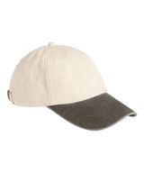 Beechfield Contrast peak low-profile vintage cap BC673