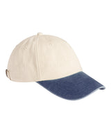 Beechfield Contrast peak low-profile vintage cap BC673