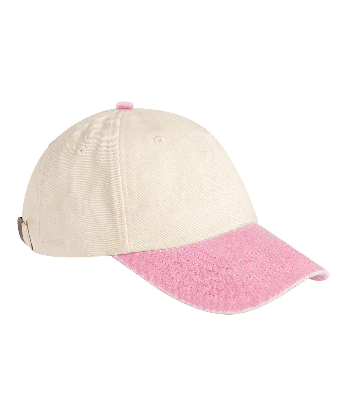 Beechfield Contrast peak low-profile vintage cap BC673