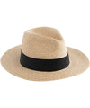 Beechfield Straw fedora BC725