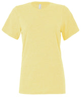 Bella+Canvas Women's relaxed Jersey short sleeve tee - Heather French Vanilla