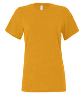 Bella+Canvas Women's relaxed Jersey short sleeve tee - Heather Mustard