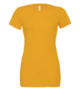 Bella+Canvas Women's relaxed Jersey short sleeve tee - Mustard