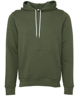 Bella+Canvas Unisex polycotton fleece pullover hoodie - Military Green