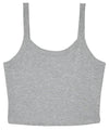 Bella+Canvas Women’s micro rib spaghetti strap tank - Athletic Heather