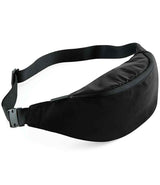 BagBase Studio Waistpack - Jet Black - front view
