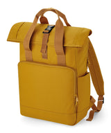 Bagbase Recycled twin handle roll-top laptop backpack BG18L