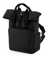 Bagbase Recycled mini twin handle roll-top backpack BG18S