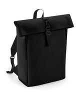 Bagbase Matte PU rolltop backpack BG335