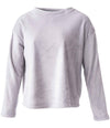 Brand Lab Ladies Plush Fleece Crew Neck Sweatshirt BH210