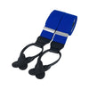 Royal Blue Rolled Leather End Braces – British Made by Dalaco