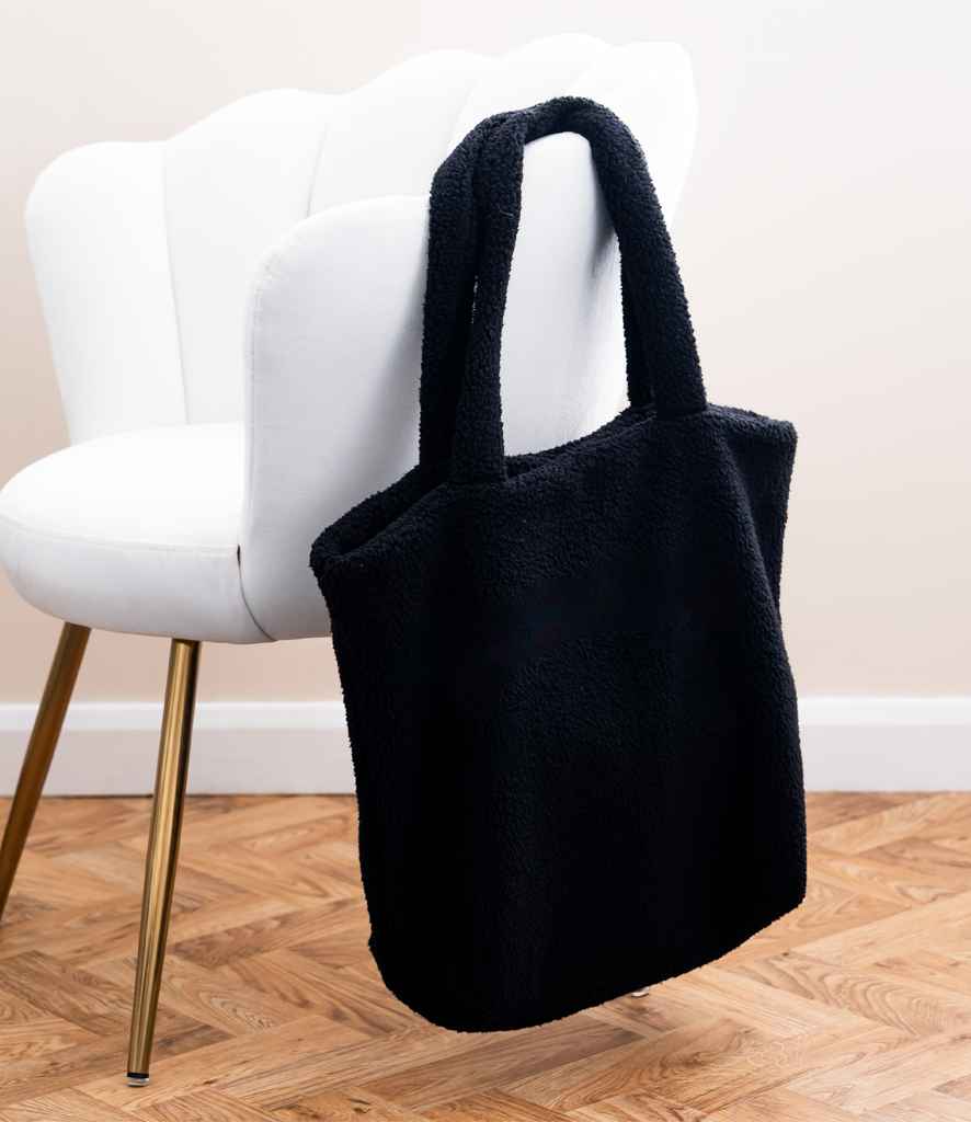 Brand Lab Borg Fleece Shopper Tote Bag BR301