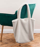 Brand Lab Borg Fleece Shopper Tote Bag BR301