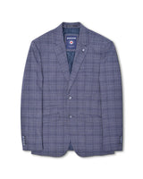 Lambretta Bradley Slate Check Blazer LAMAW2305