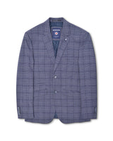 Lambretta Bradley Slate Check Blazer LAMAW2305