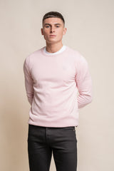 KN101 Crewneck Jumper - Pink