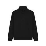 Cotton Ridge - Lunar Premium Quarter Zip Sweatshirt - Black