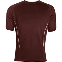 Burgundy/White