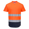 Portwest Hi-Vis Contrast Mesh Insert T-Shirt S/S C395