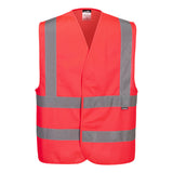 Portwest Hi-Vis Two Band & Brace Vest C470