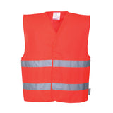 Portwest Hi-Vis Two Band Vest C474