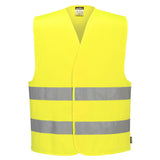 Portwest Hi-Vis Two Band Vest C474