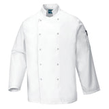 Portwest Chef's Suffolk Jacket L/S C833