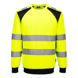 Portwest WX2 Eco Hi-Vis Sweatshirt CD805