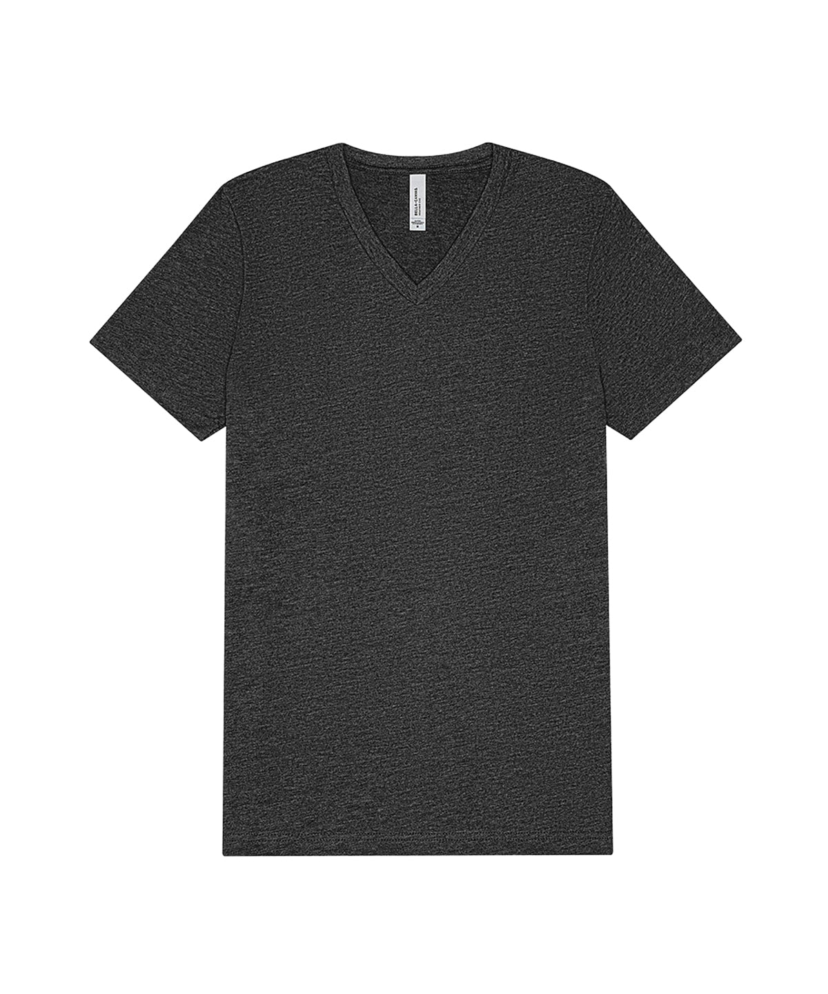 Bella+Canvas Unisex heather CVC short sleeve v-neck tee - main image