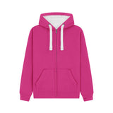 Cotton Ridge - Comet Ultra Premium Zip Hoodie - Cerise